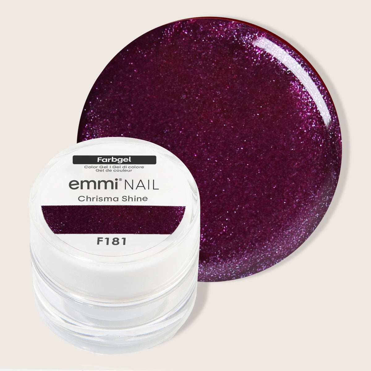 Emmi-Nail Color Gel Christmas Shine -F181-