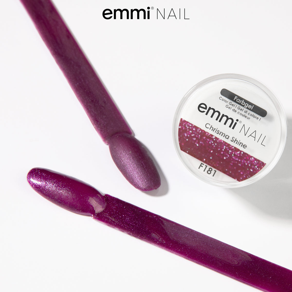 Emmi-Nail Color Gel Christmas Shine -F181-