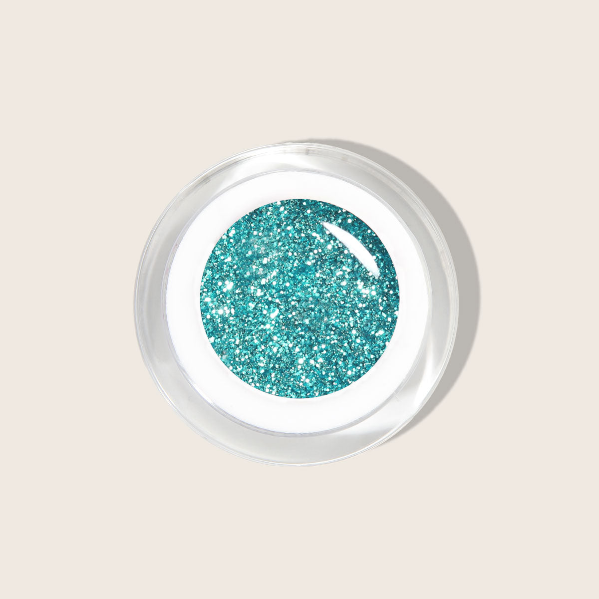 Gel pailleté Emmi-Nail Turquoise 5 ml -F274-