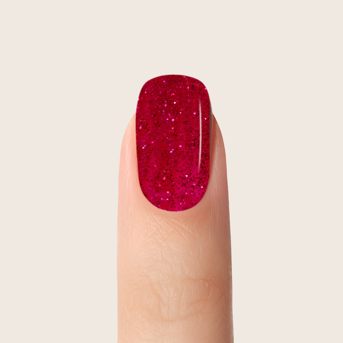Emmi-Nail Color Gel Magic Red Glitter 5ml -F133-