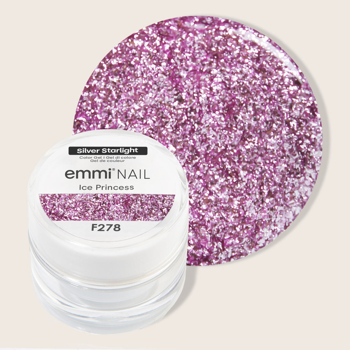 Emmi-Nail Starlight Glitter Gel Ice Princess -F278-