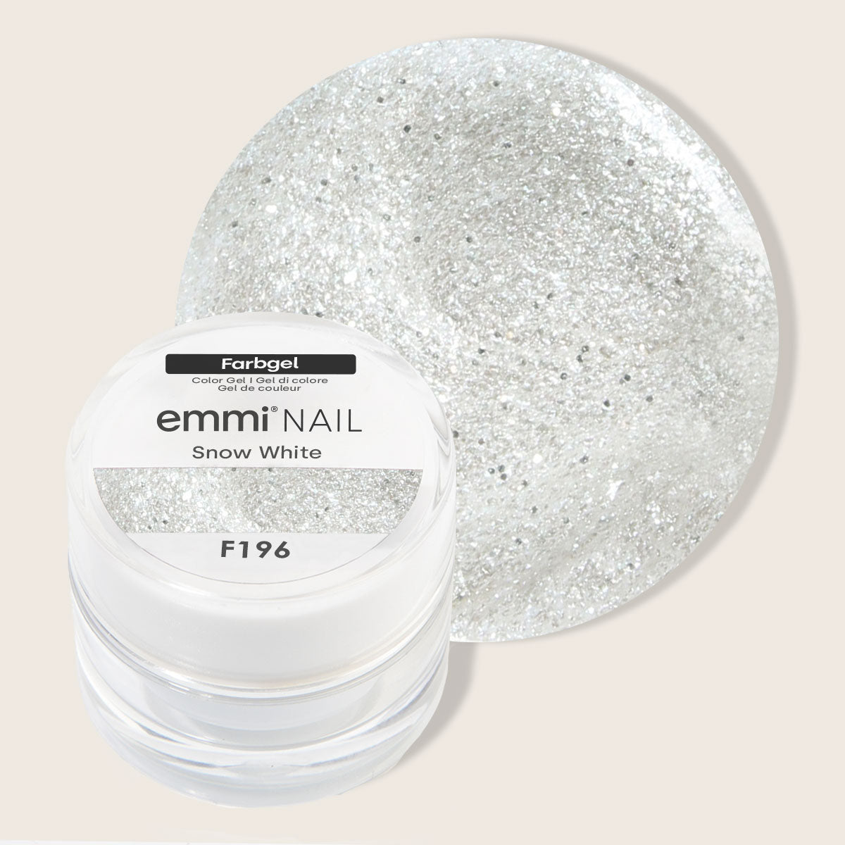 Emmi-Nail Color Gel Snow White -F196-