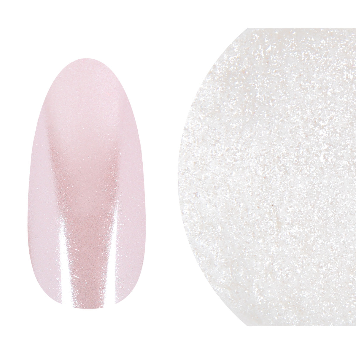 Emmi-Chrome Effekt Powder Silver White 2g