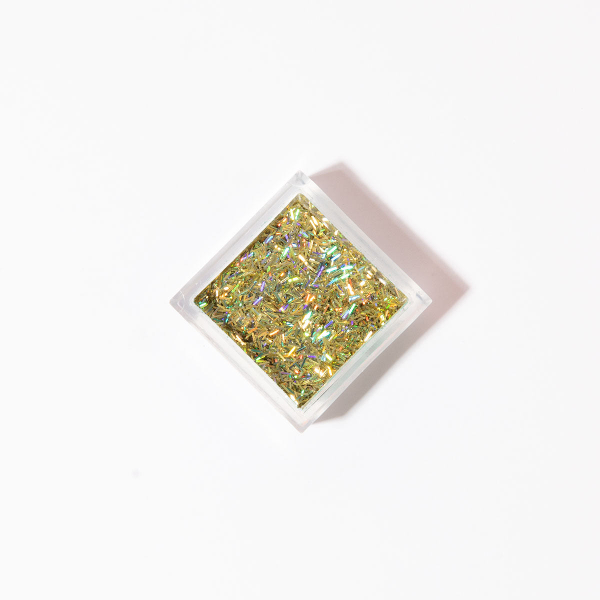 Gold effect glitter