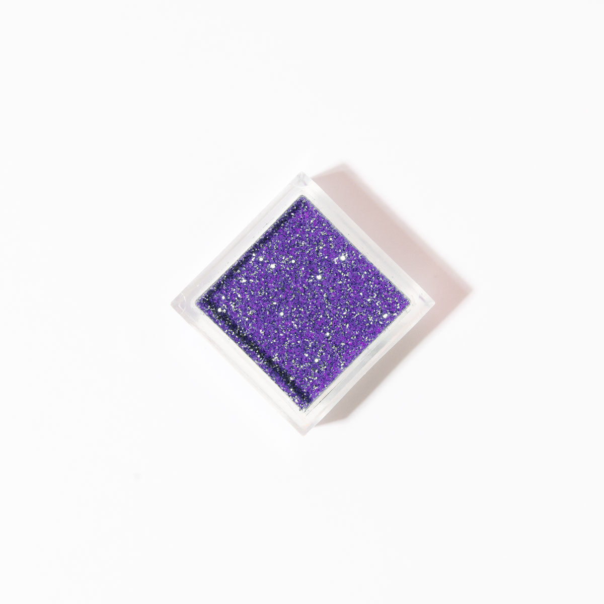 Poudre pailletée violette