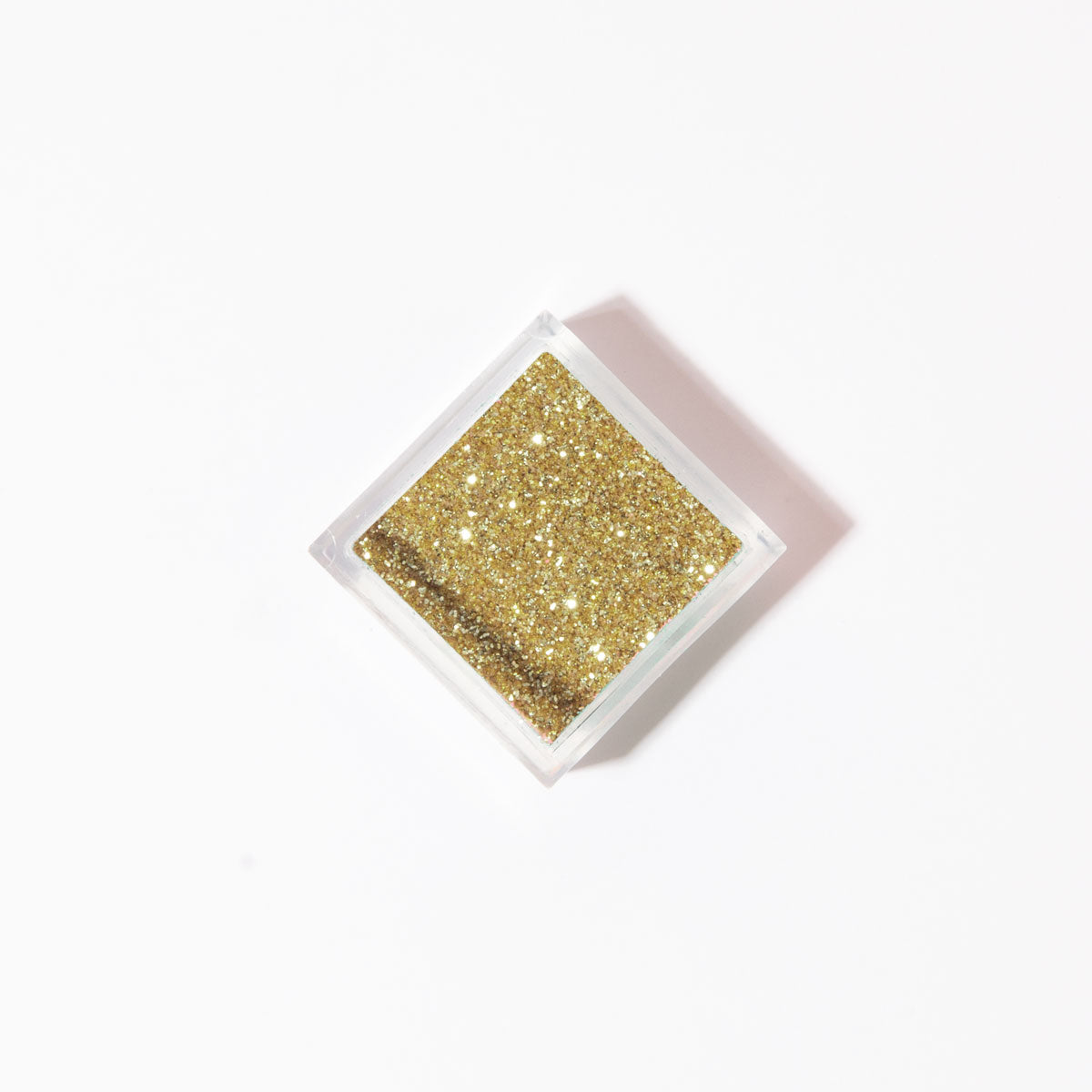 Glitterpuder gelb-gold