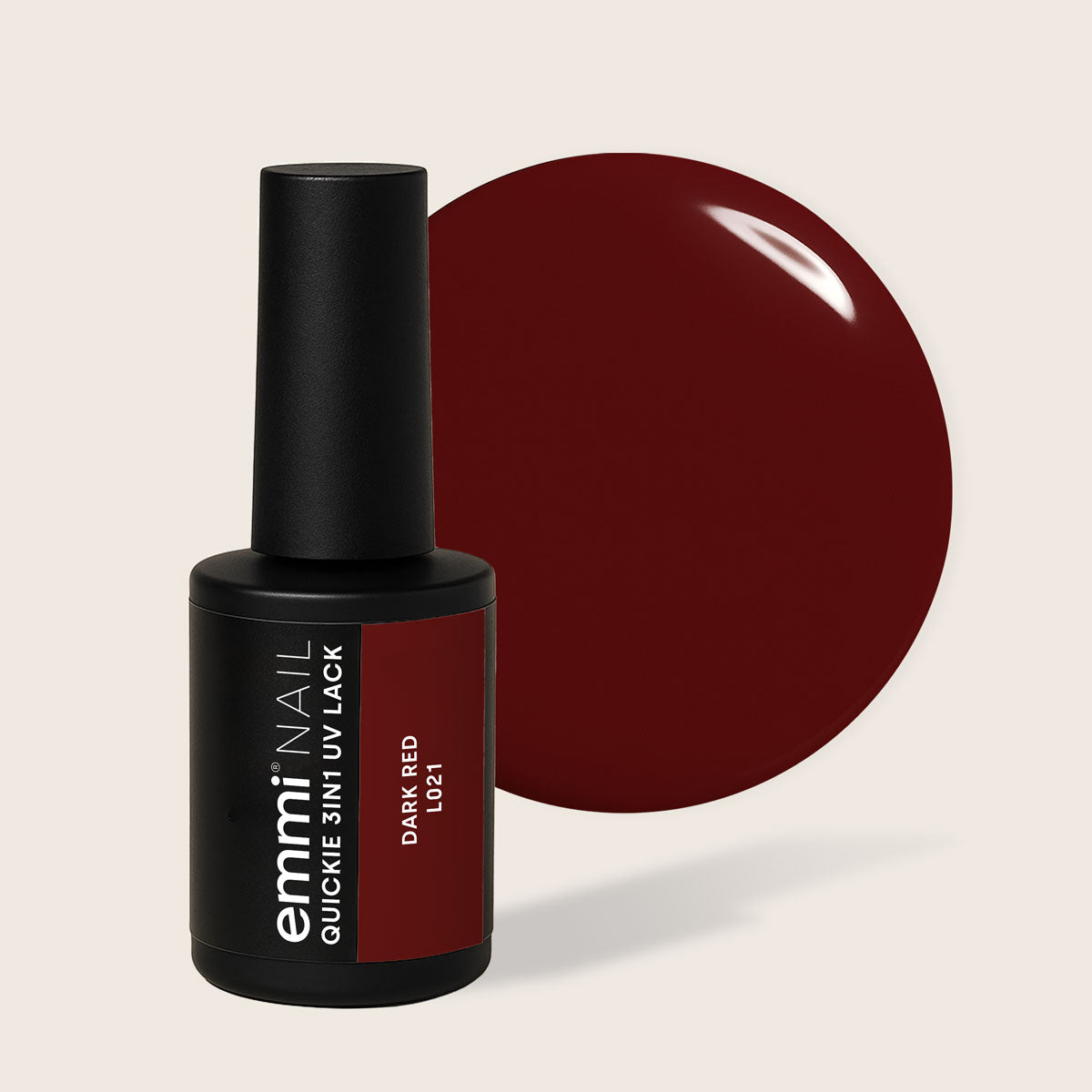 Emmi-Nail Quickie Dark Red 3in1 -L021-