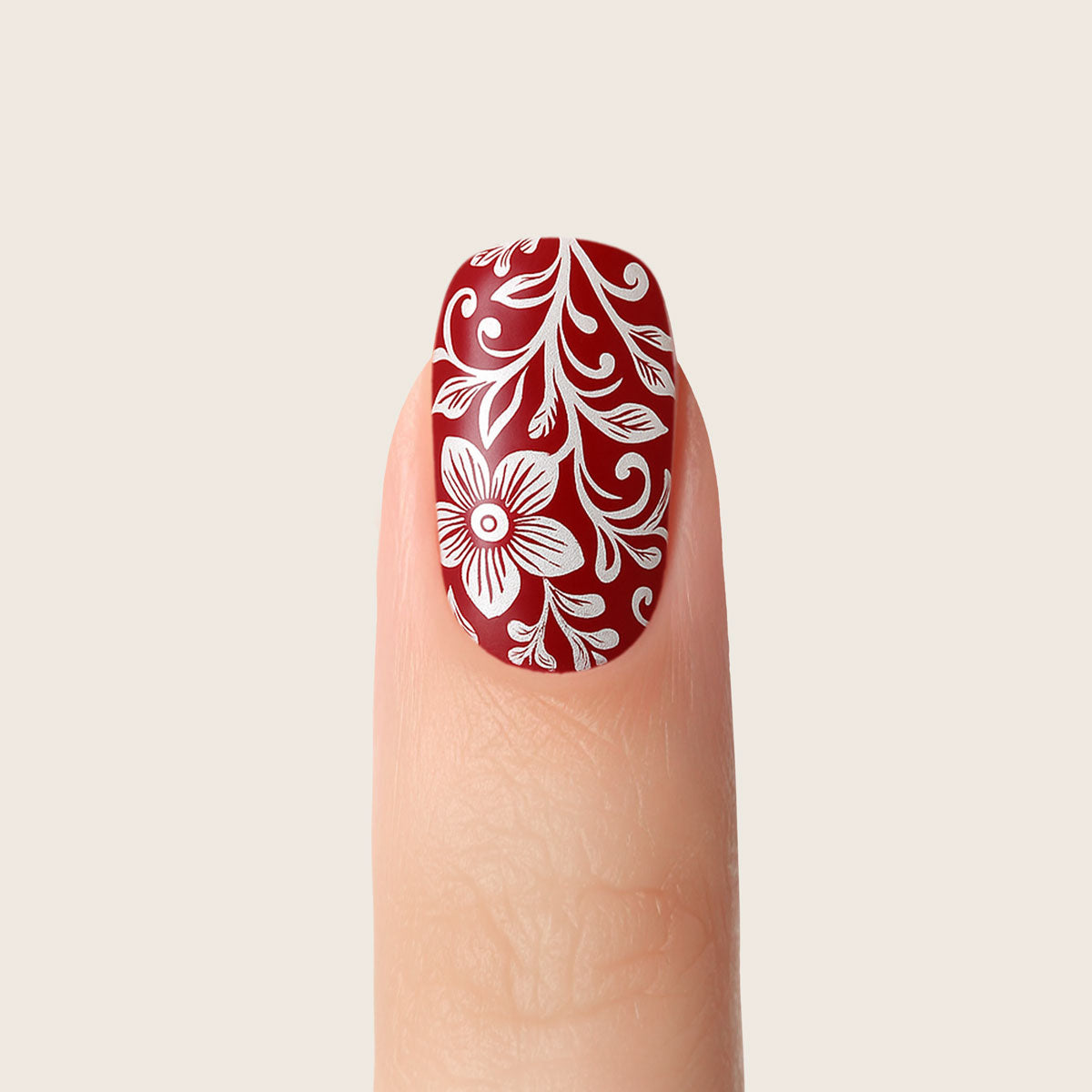 Vernis à tamponner « blanc neige » 12 ml