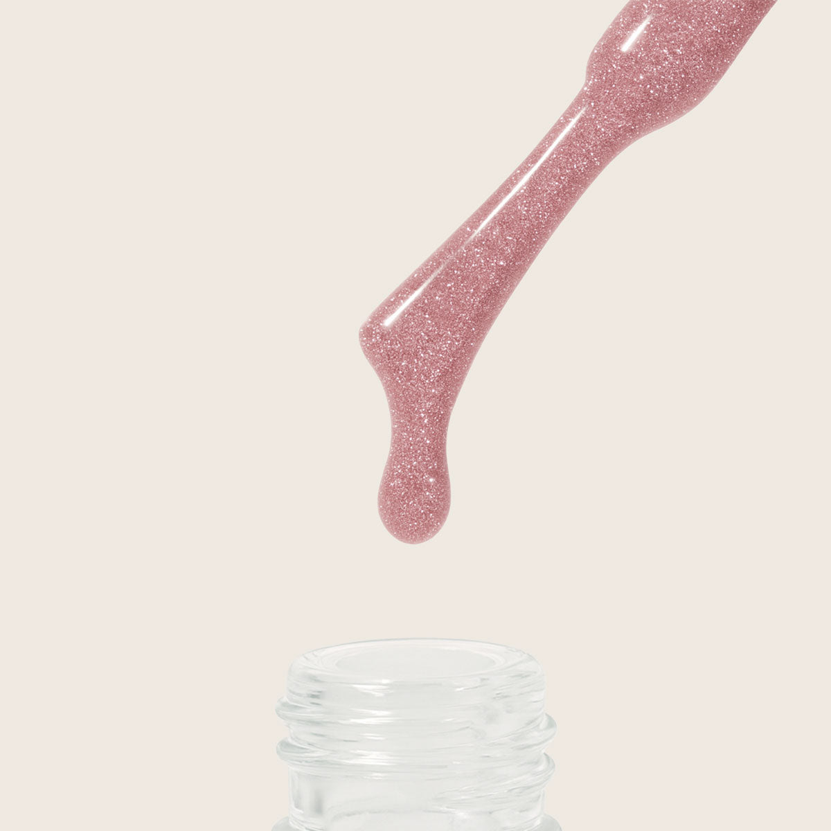 Emmi-Nail Quickie Glitter Rose 3in1 -L044-