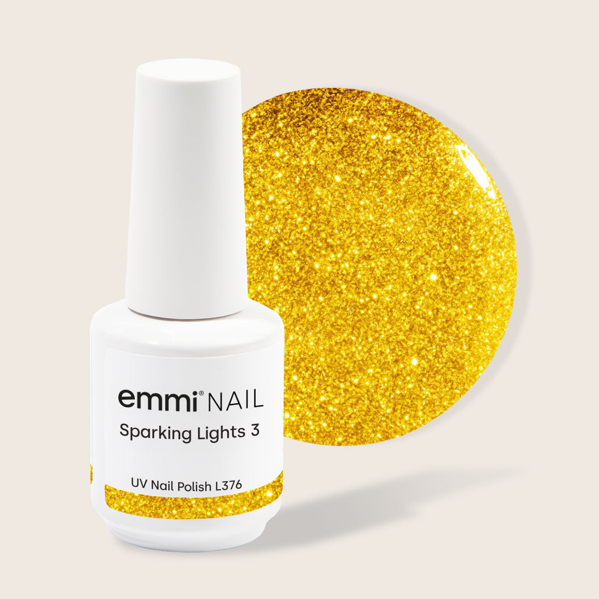 Vernis UV Shellac Sparkling Lights 3 15 ml -L376-