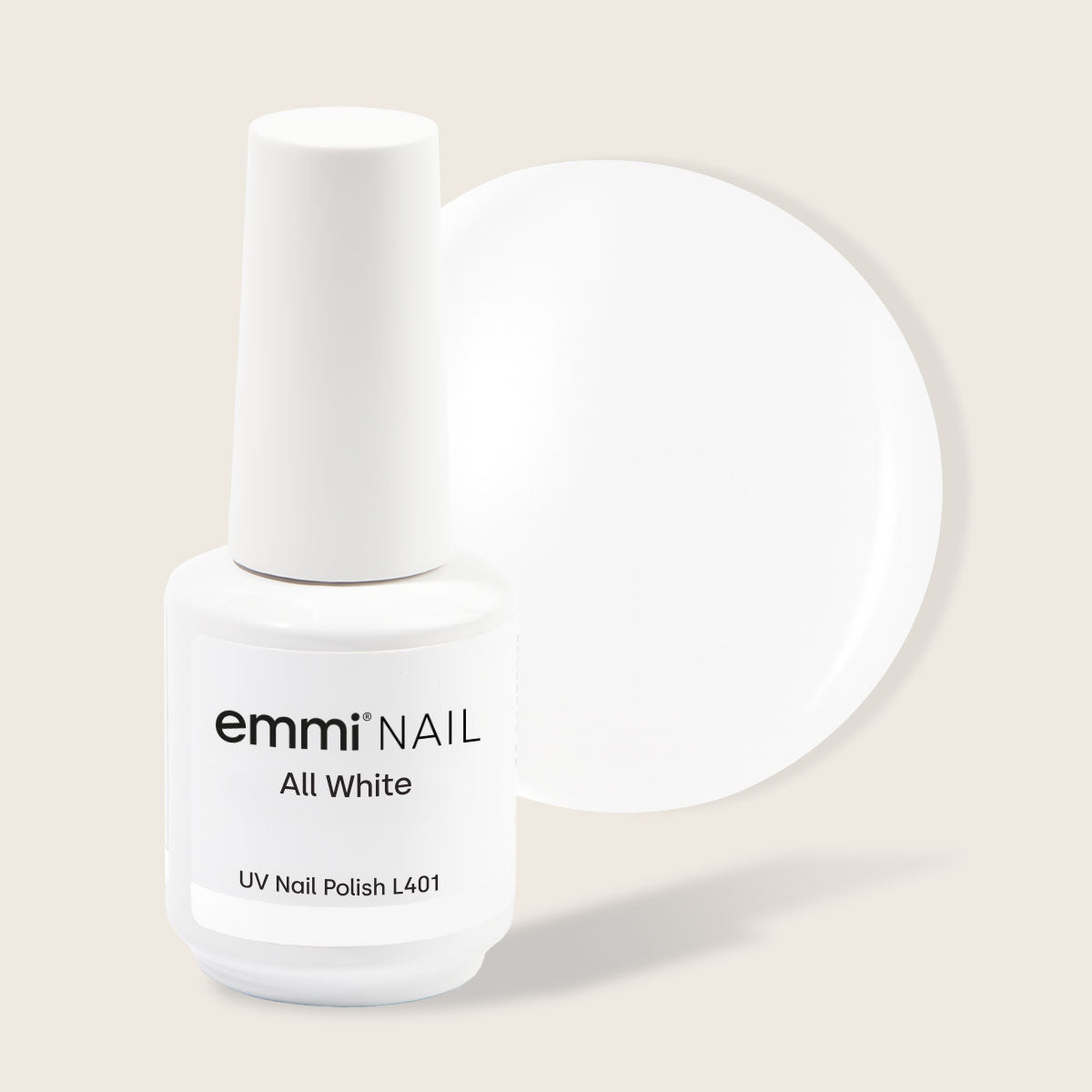 Vernis UV Shellac All White 15 ml -L401-