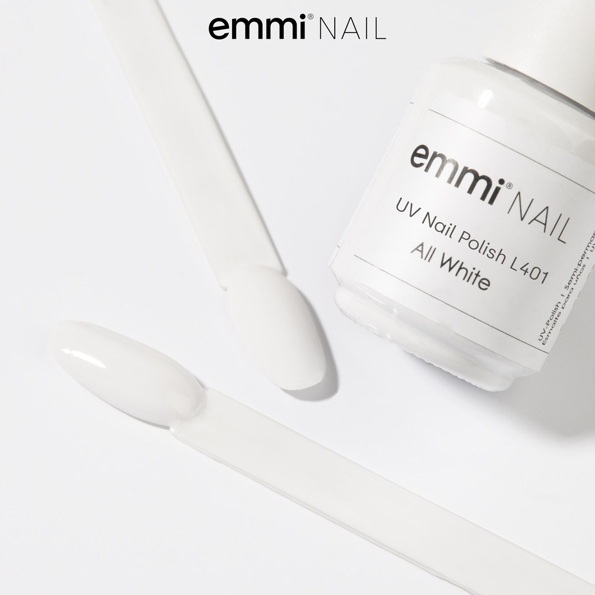 Vernis UV Shellac All White 15 ml -L401-