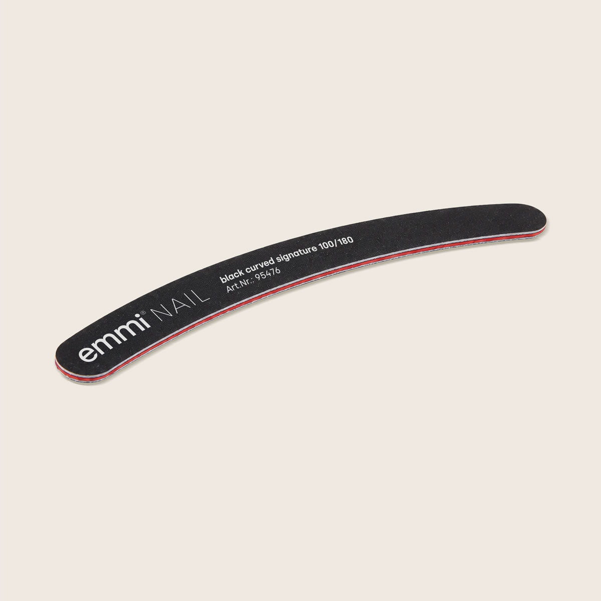 Ergonomicfeile black curved signature 100/180 (50er Pack)