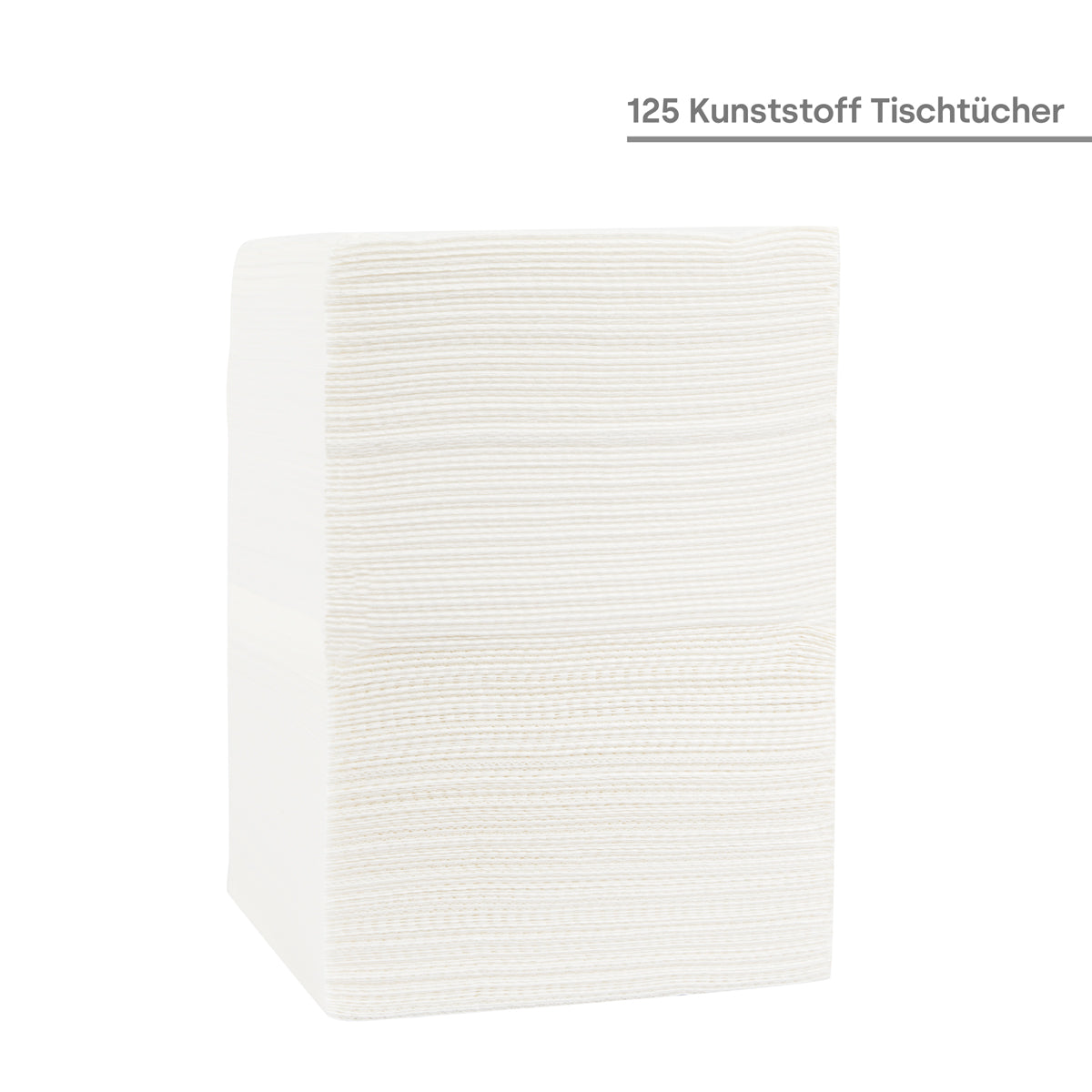 Kunststoff Tischtücher 33x45cm, 125St.