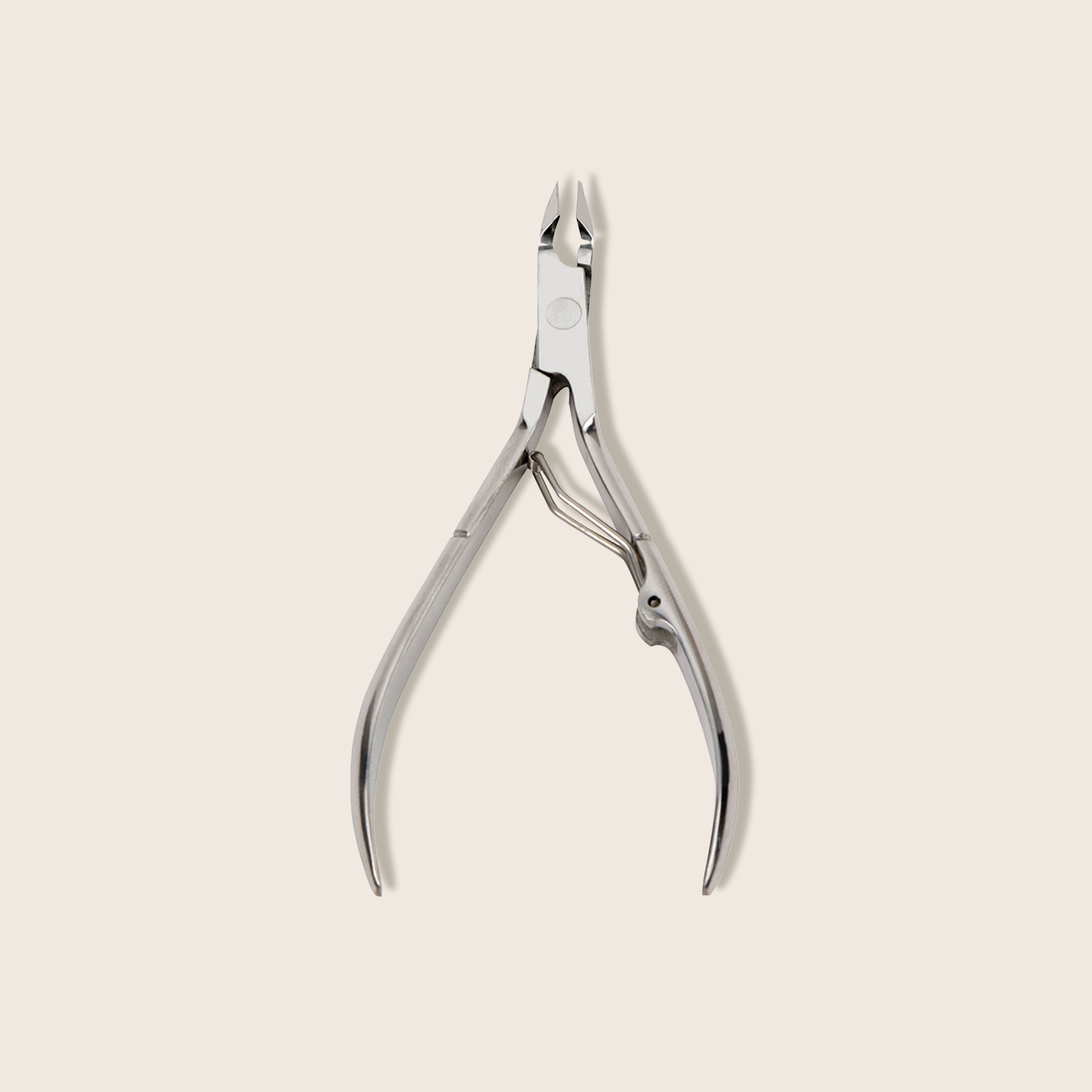Chrome-plated cuticle nippers