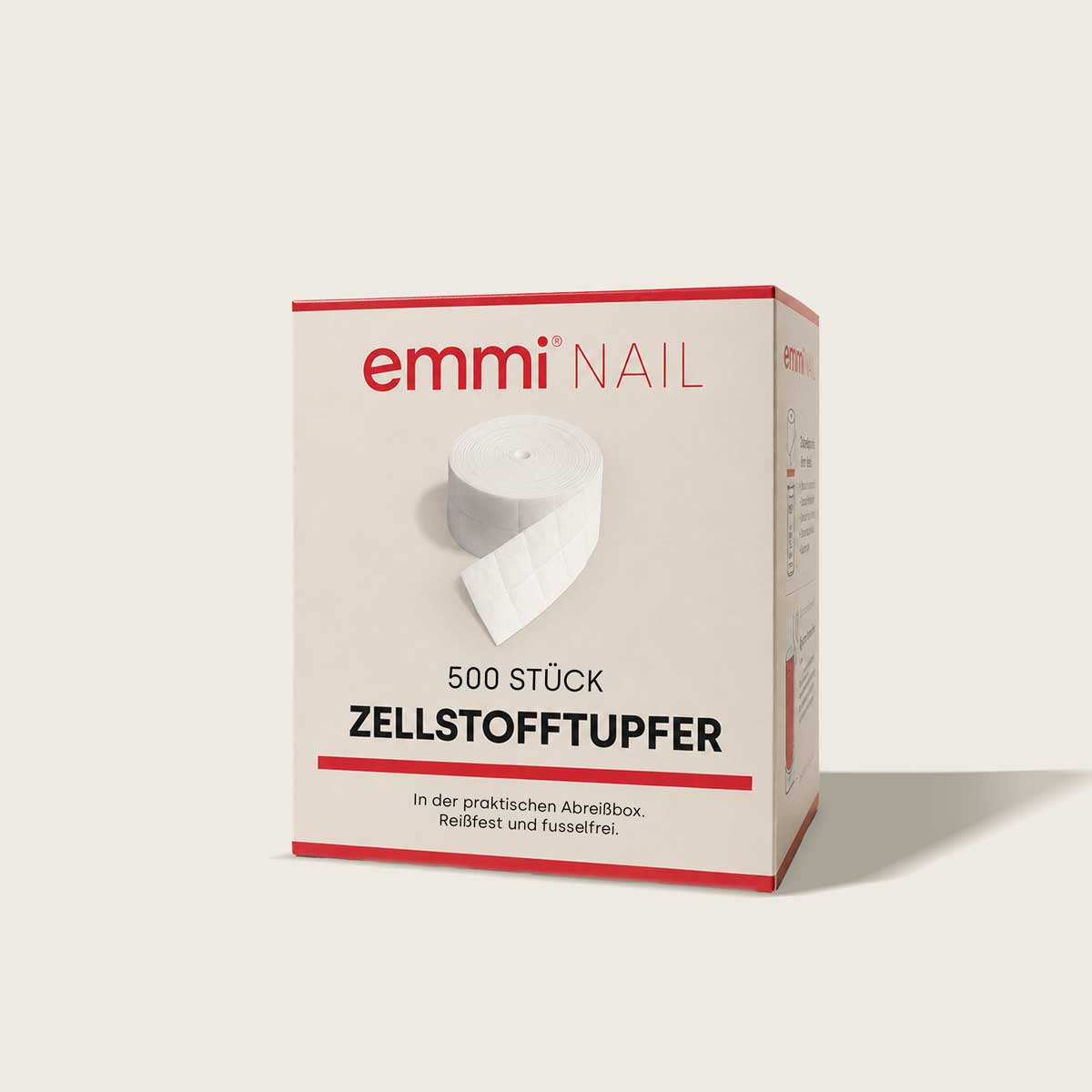 Emmi-Nail Lint-Free Nail Wipes 500 pcs. with Professional Dispenser Box