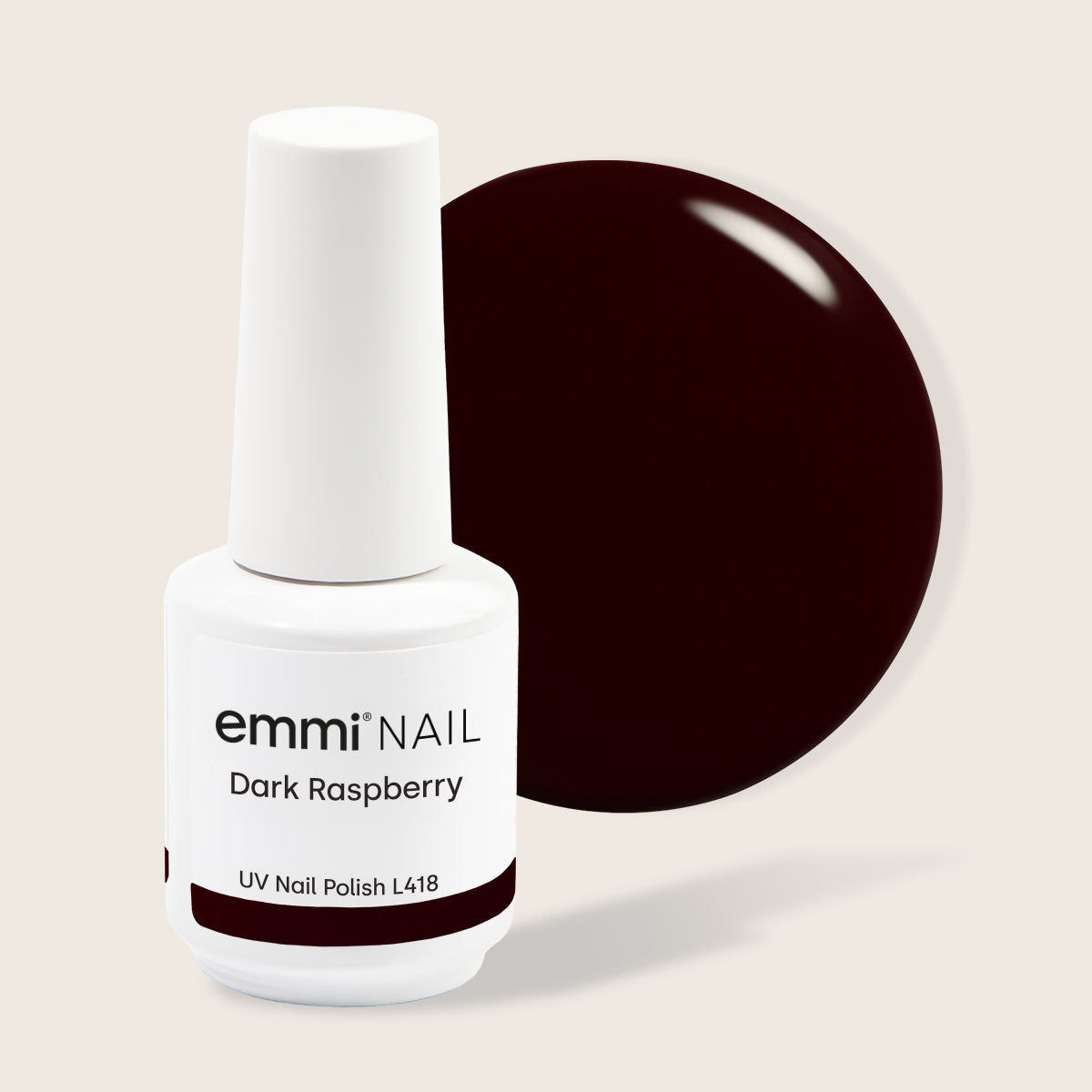 Vernis UV Shellac Framboise Foncée 15 ml -L418-