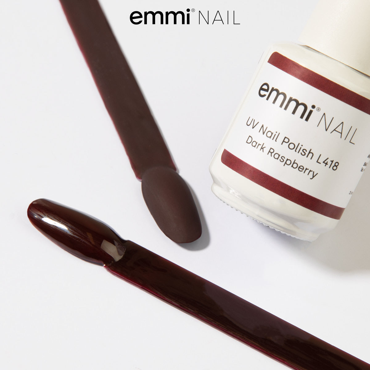 Vernis UV Shellac Framboise Foncée 15 ml -L418-