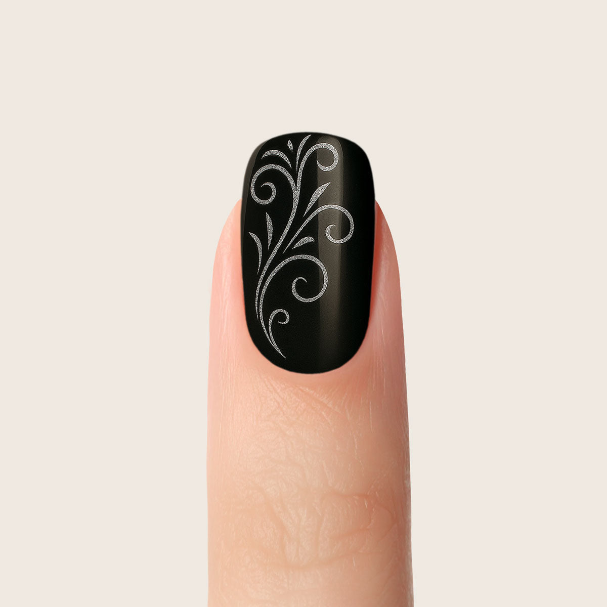 Gel de peinture/estampage pour ongles Emmi argenté 5 ml
