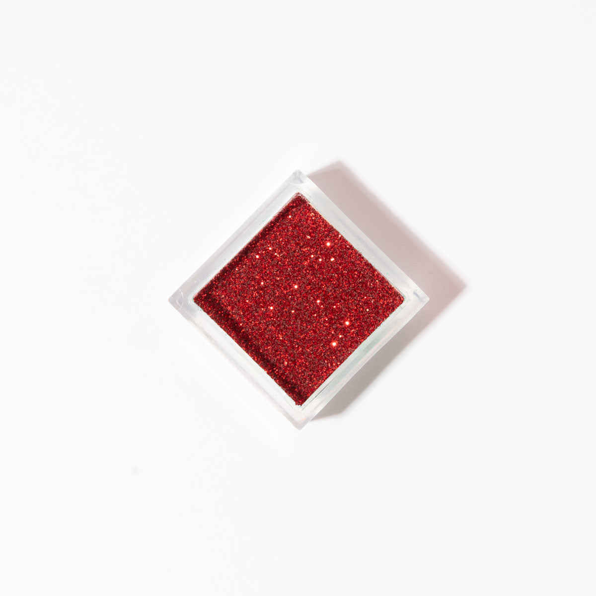 Glitterpuder rot