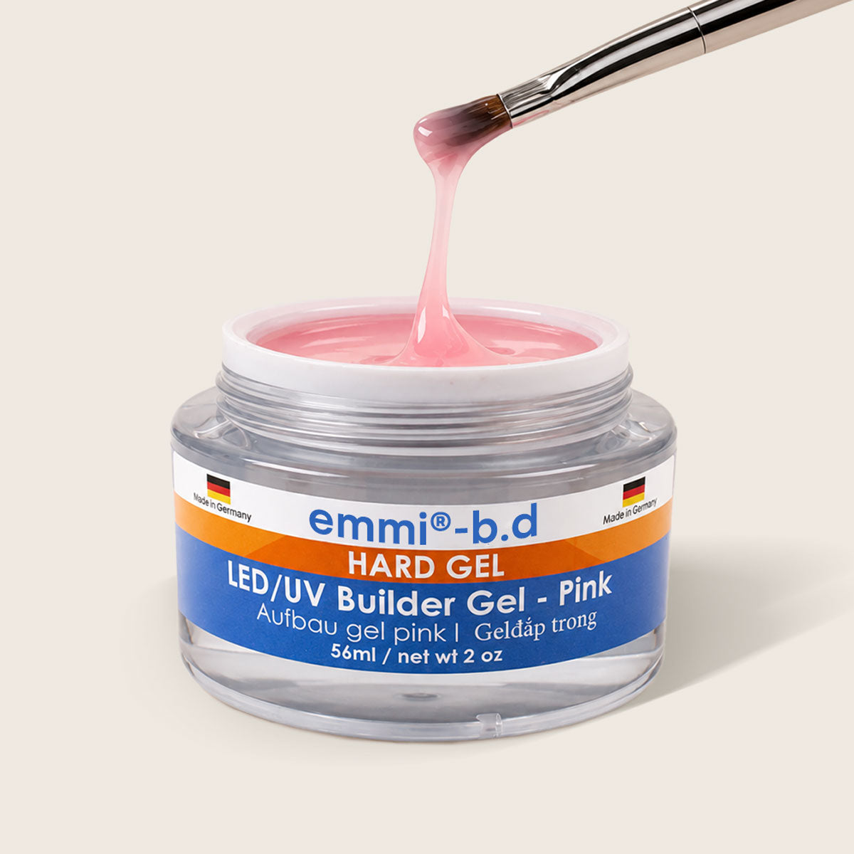 Emmi-Nail Gel de Construction UV/LED Monophase Rose 1kg
