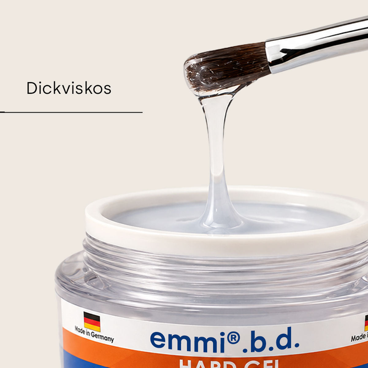 Emmi-Nail UV/LED Hard Gel Builder Gel Clear