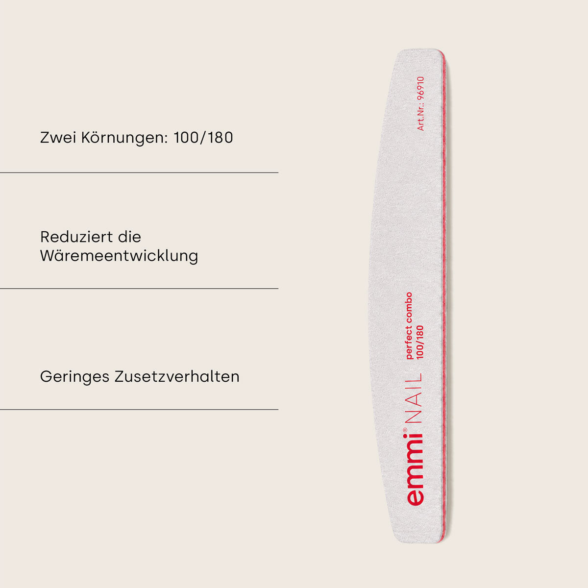 Trapezoid file long life 100/180