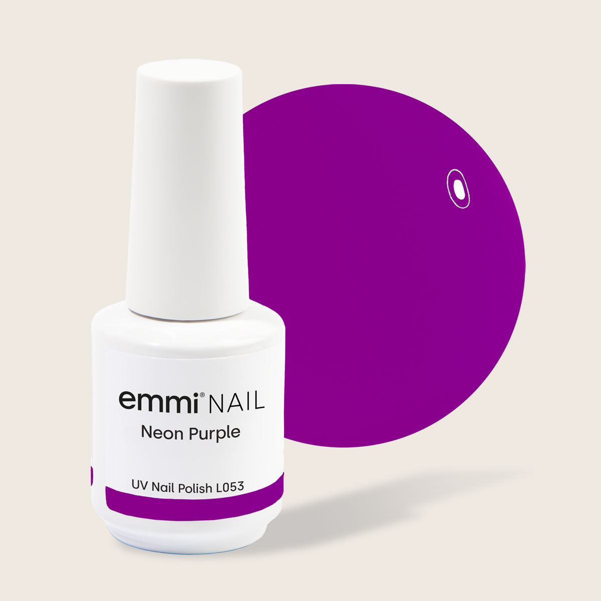 Vernis UV Shellac Violet Néon 15 ml -L053-