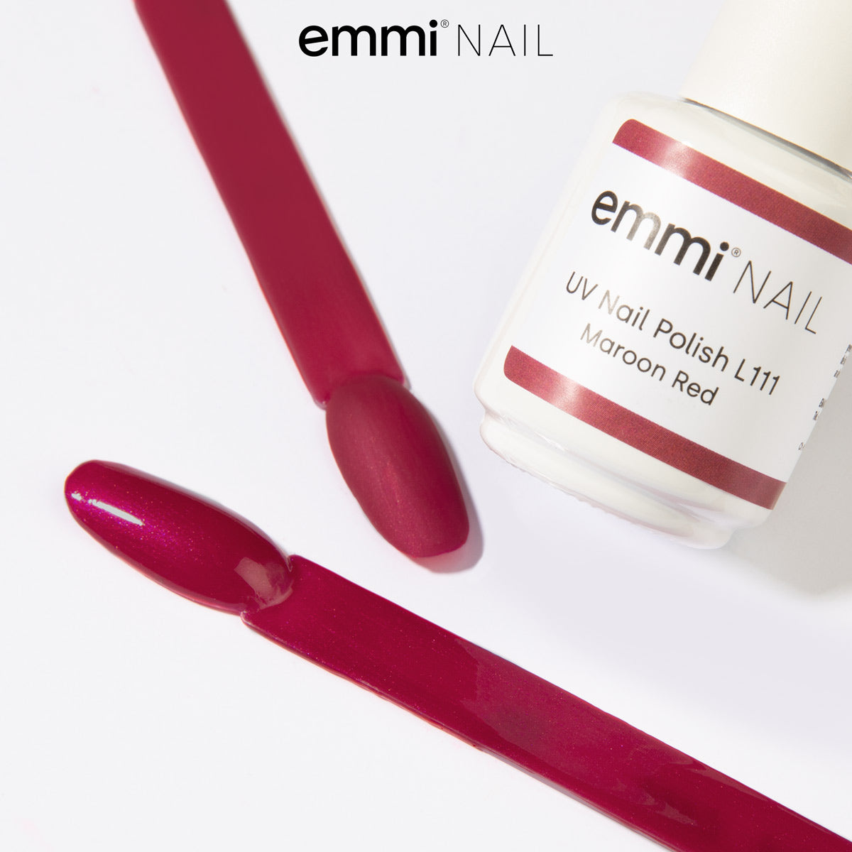 Vernis UV Shellac Rouge Marron 15 ml -L111-