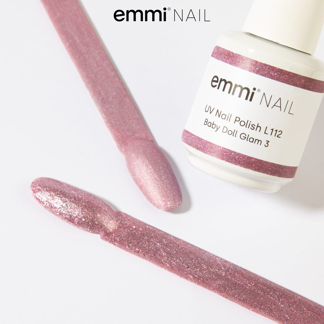 Shellac UV Polish Baby Doll Glam 3 15ml -L112-