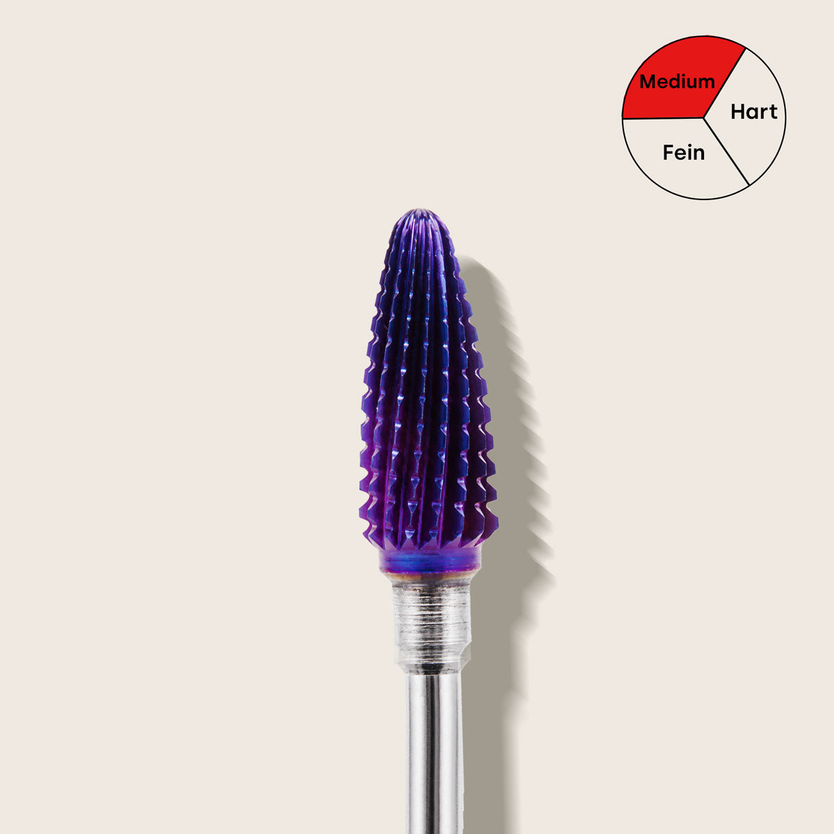 Emmi-Nail Hartmetall-Bit Tropfen *medium*