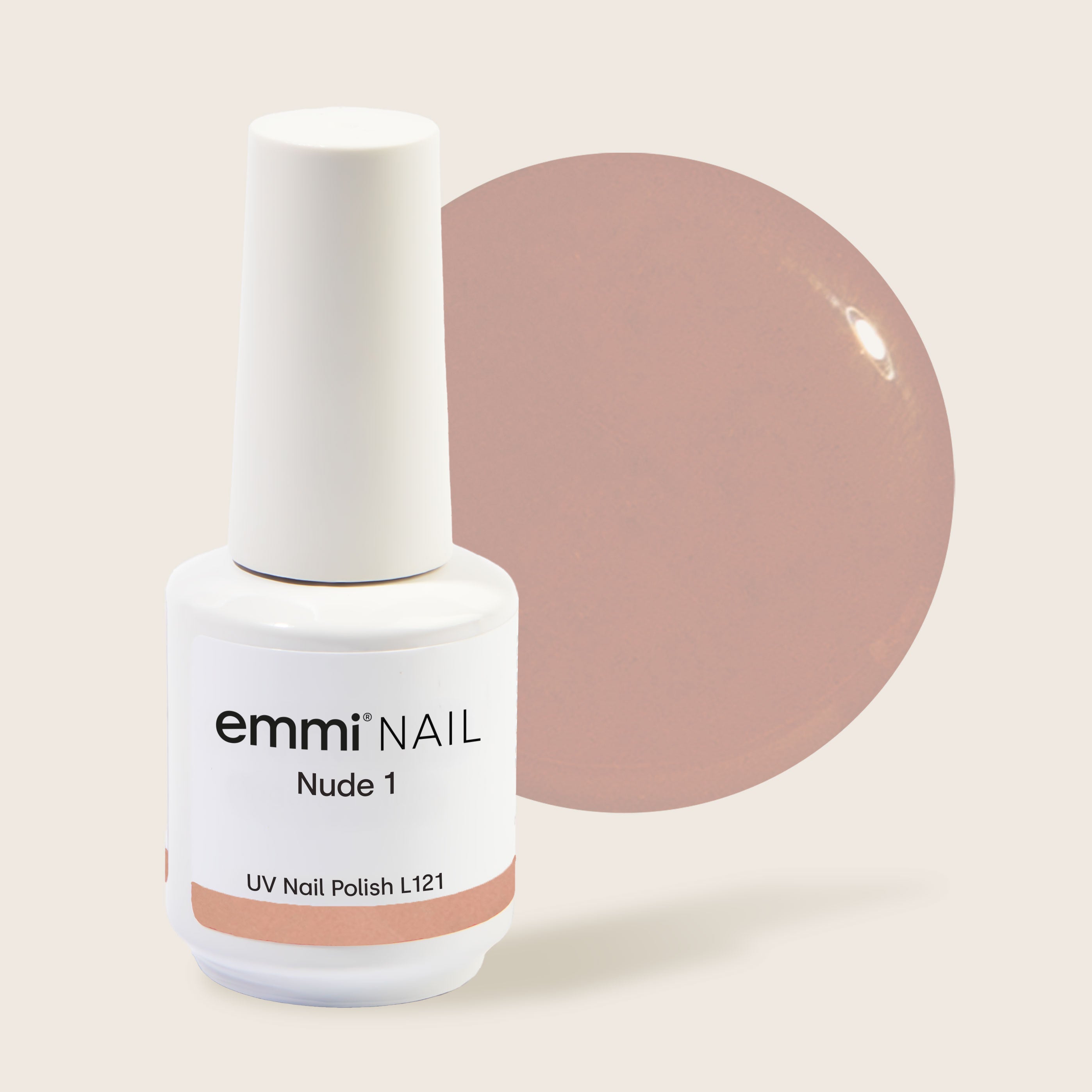 Vernis UV Shellac Nude 1 15 ml -L121-