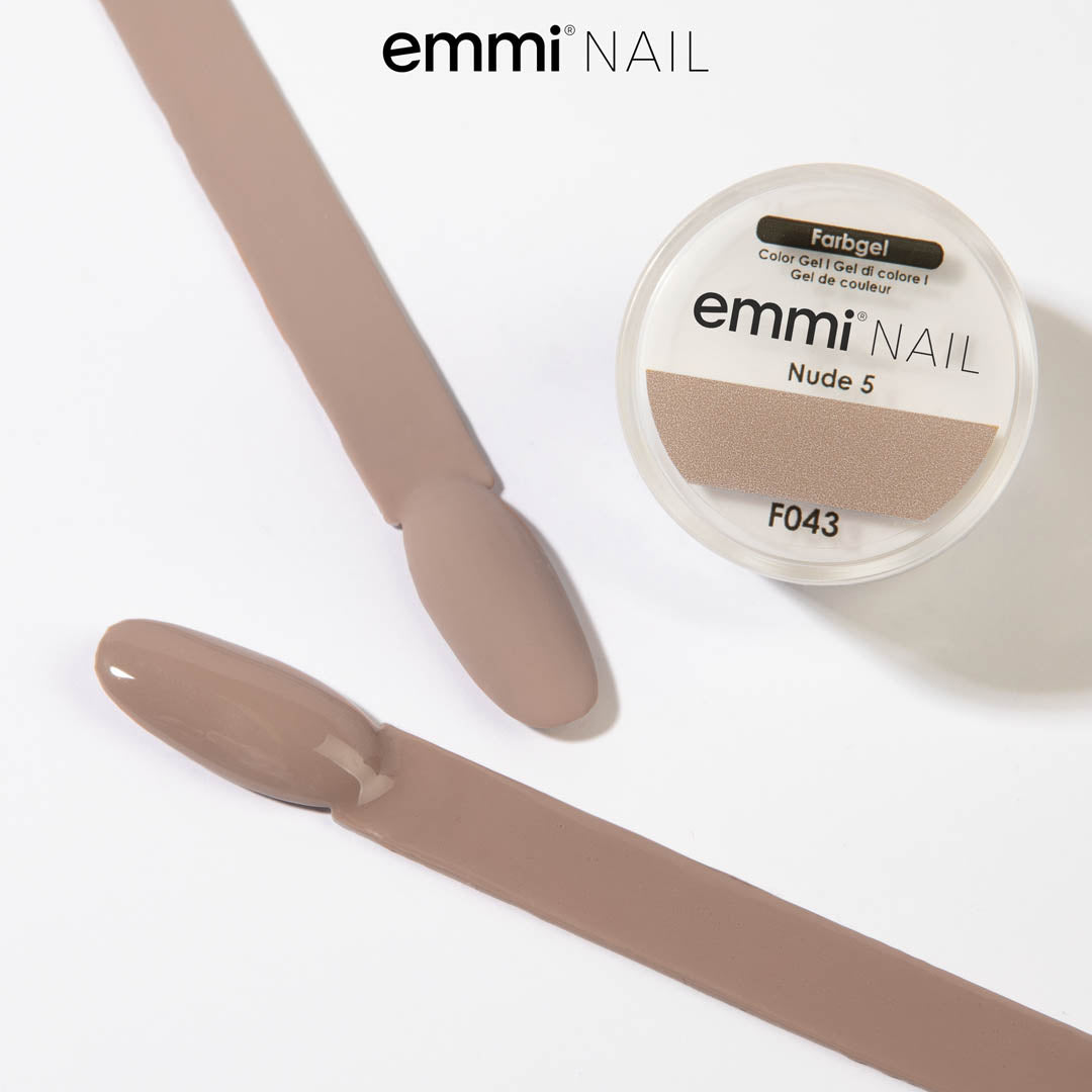 Gel de couleur Emmi-Nail Nude 5,5 ml -F043-