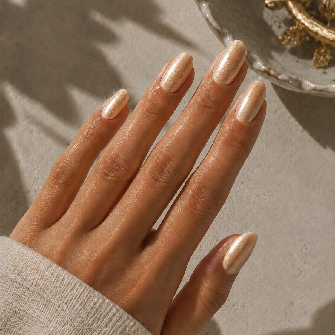Gel de couleur pour ongles Emmi Or du désert 5 ml -F075-