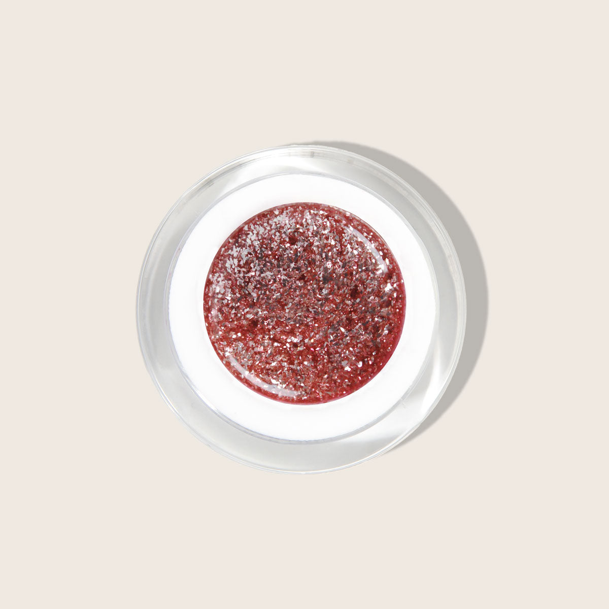 Gel de couleur Emmi pour ongles Fairy Glitter Rose 5 ml -F126-