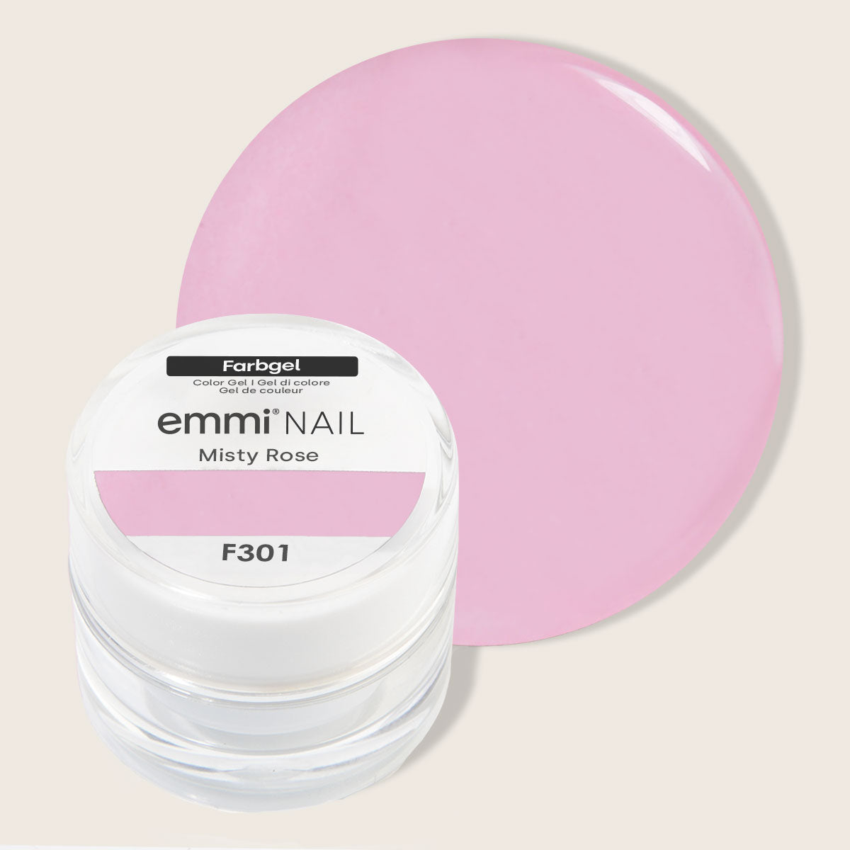 Emmi-Nail Color Gel Misty Rose -F301-