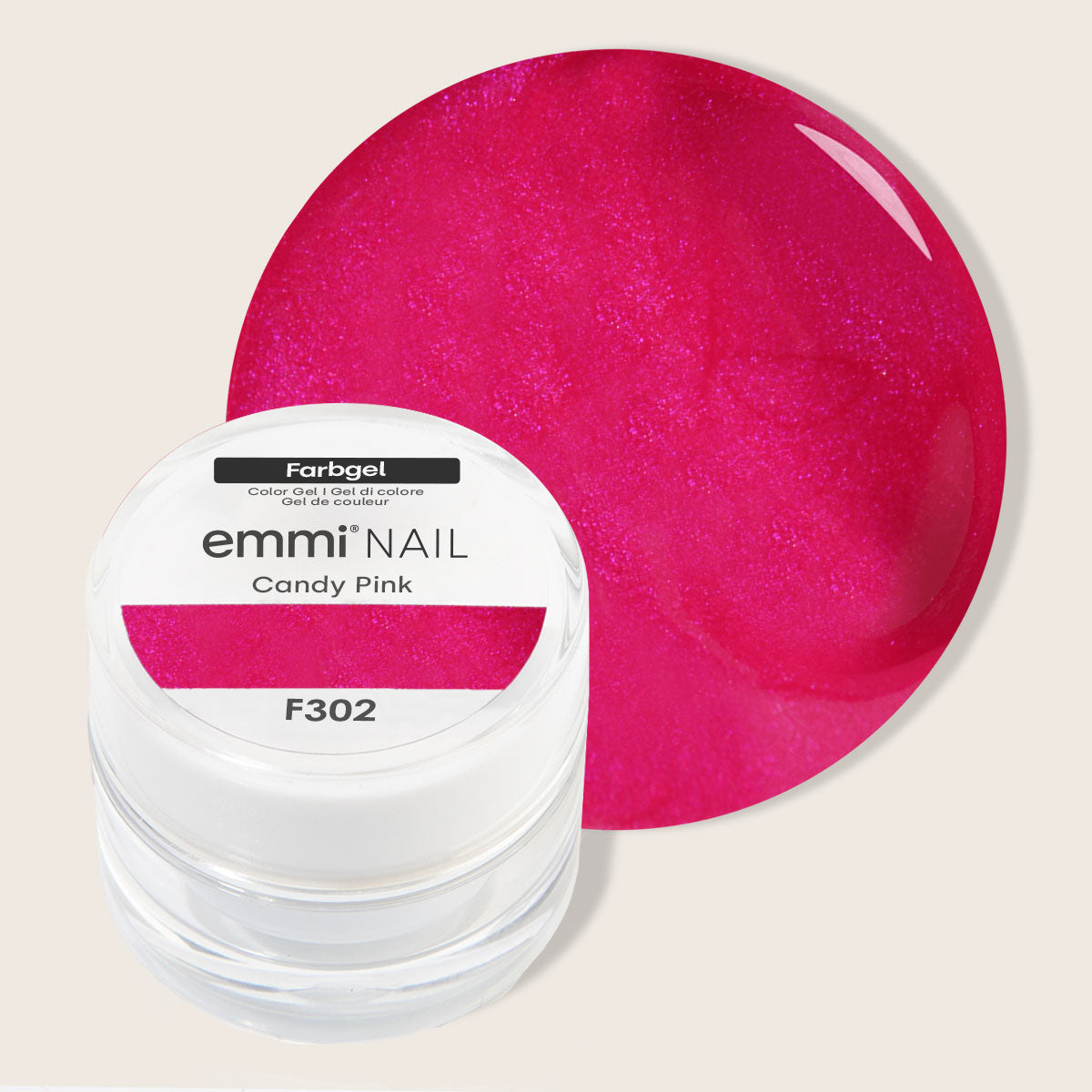 Emmi-Nail Color Gel Candy Pink -F302-