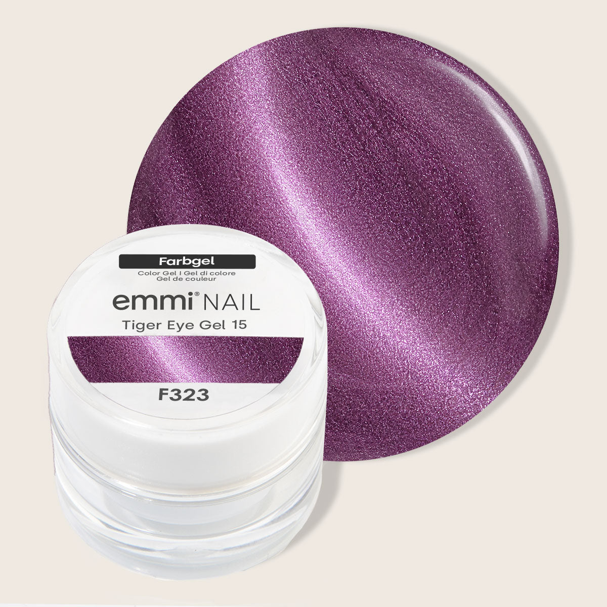 Emmi Nail Tiger Eye Gel 15 -F323-