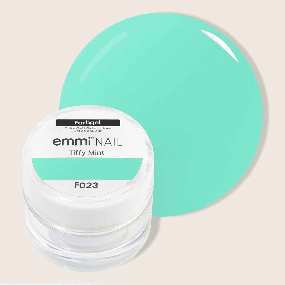 Emmi-Nail Color Gel Tiffy Mint 5ml -F023-