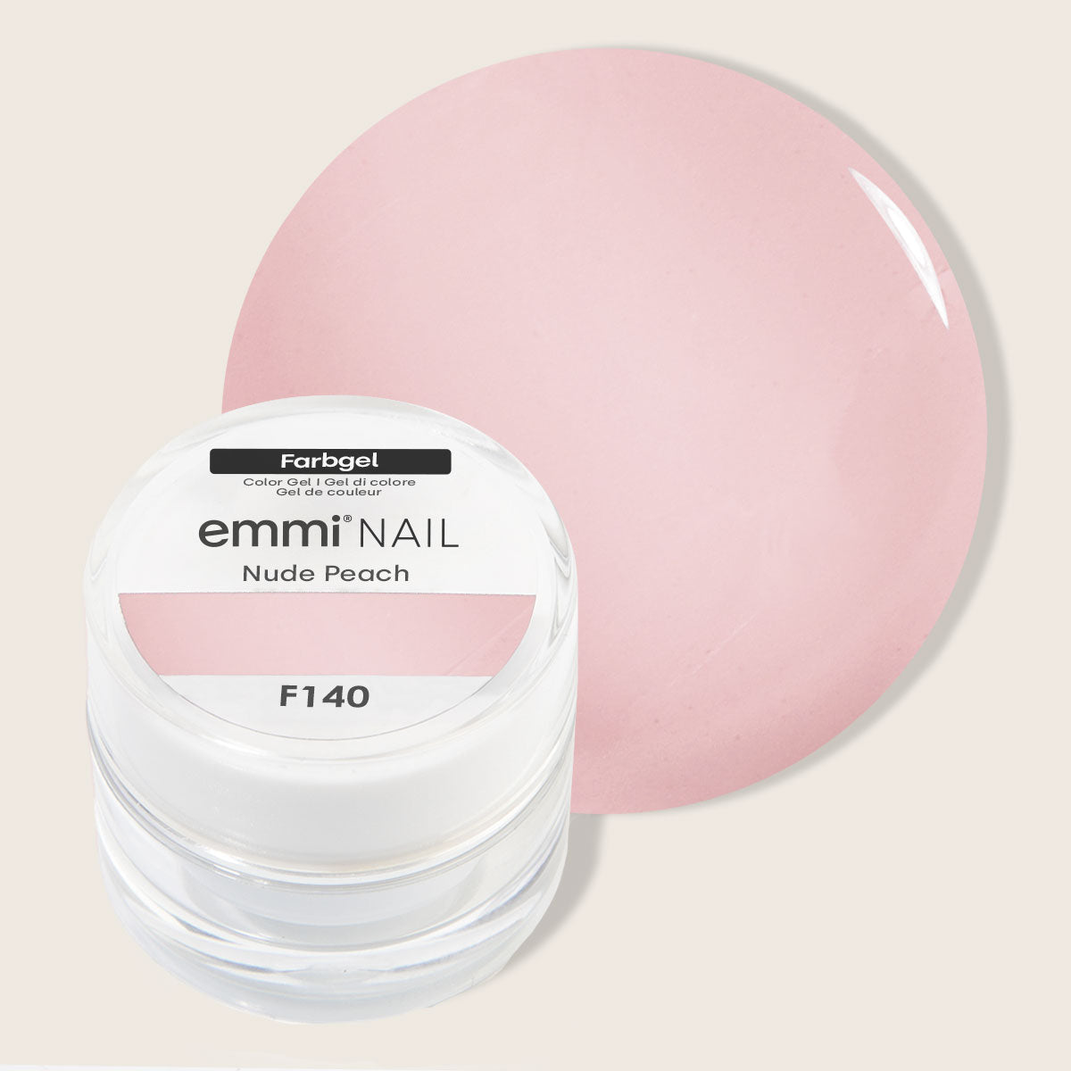 Emmi-Nail Farbgel Nude Peach -F140-