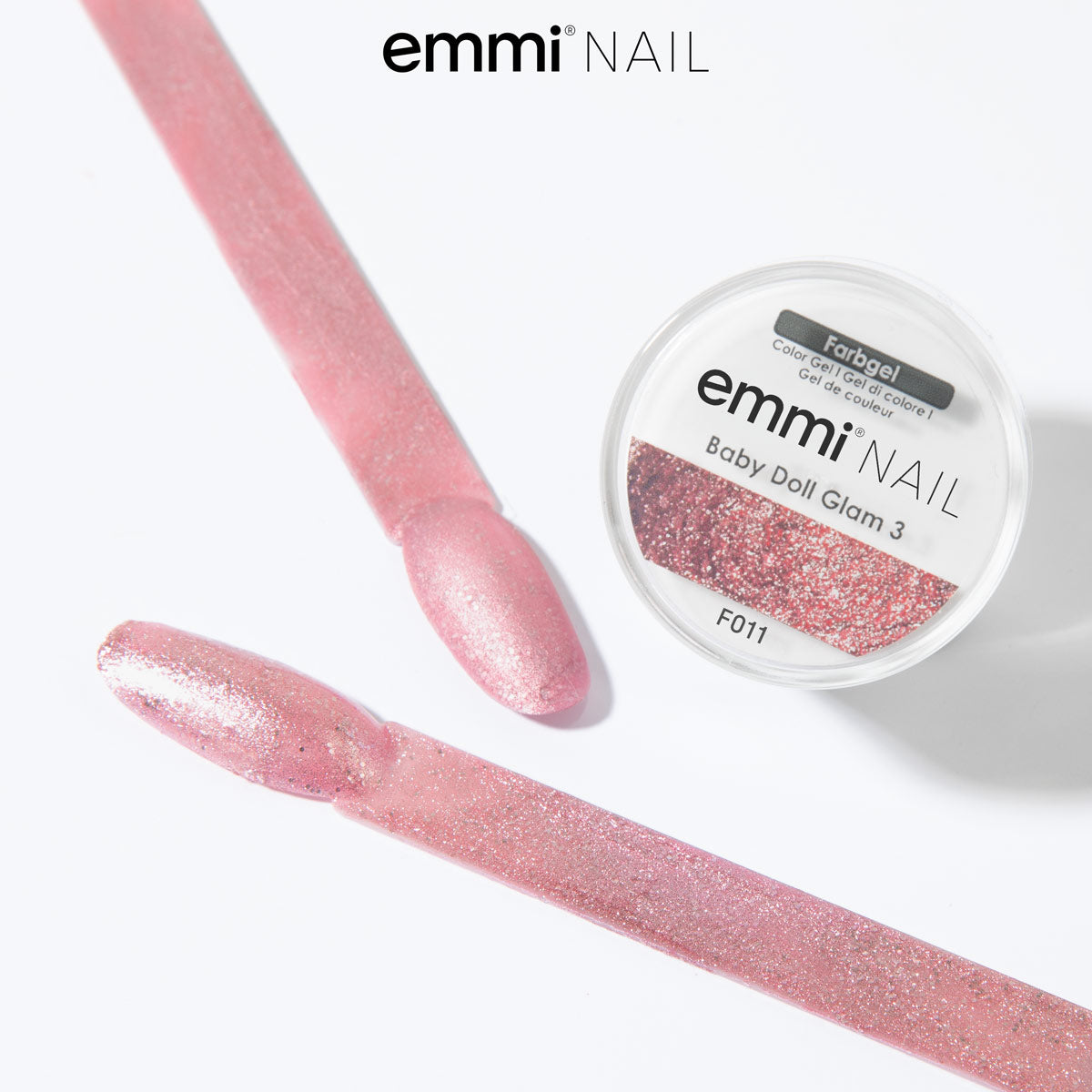 Emmi-Nail Farbgel Baby Doll Glam 3 5ml -F011-