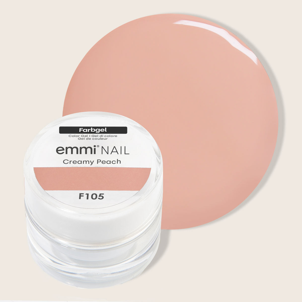 Emmi-Nail Farbgel Creamy Peach 5ml -F105-