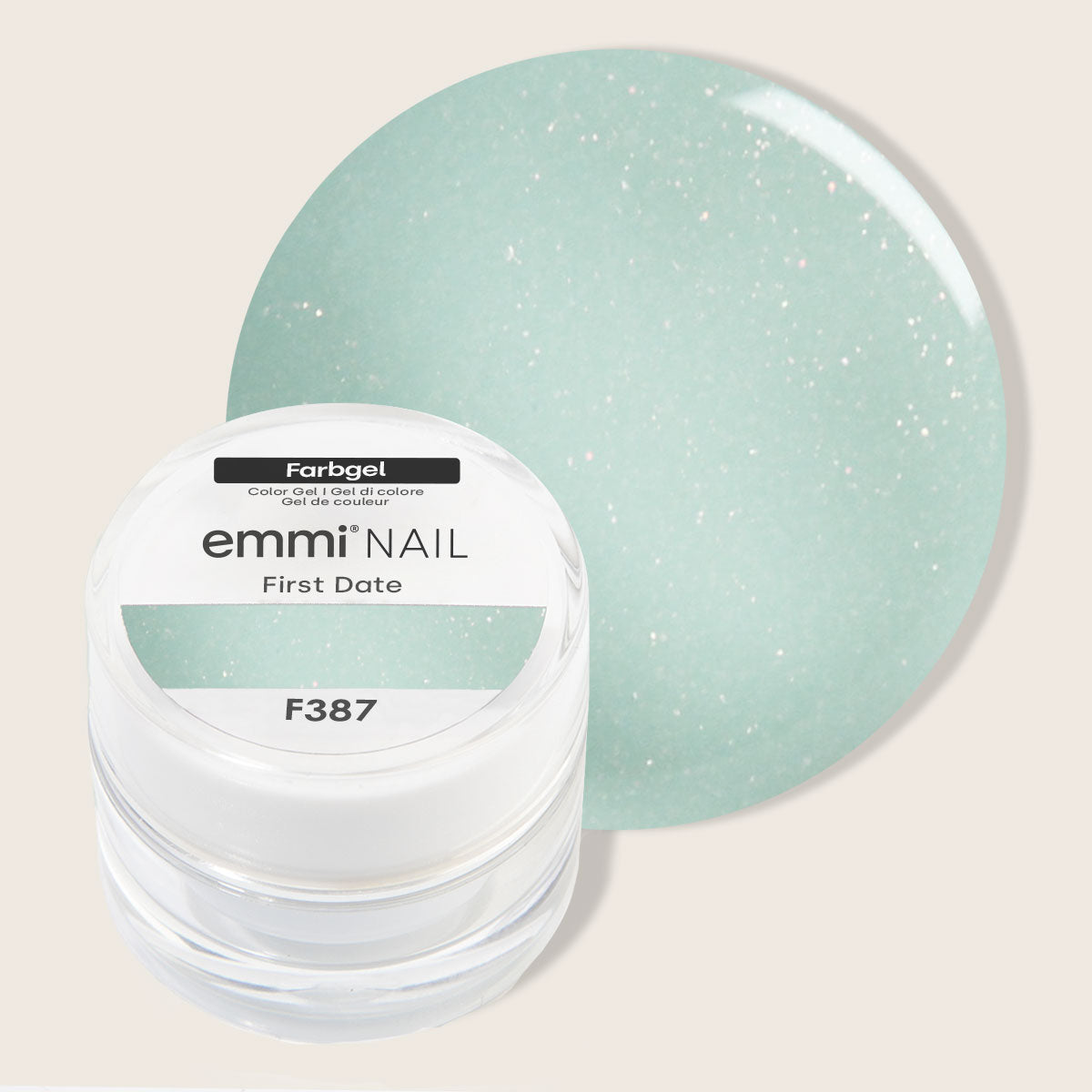 Emmi-Nail Color Gel First Date 5ml -F387-