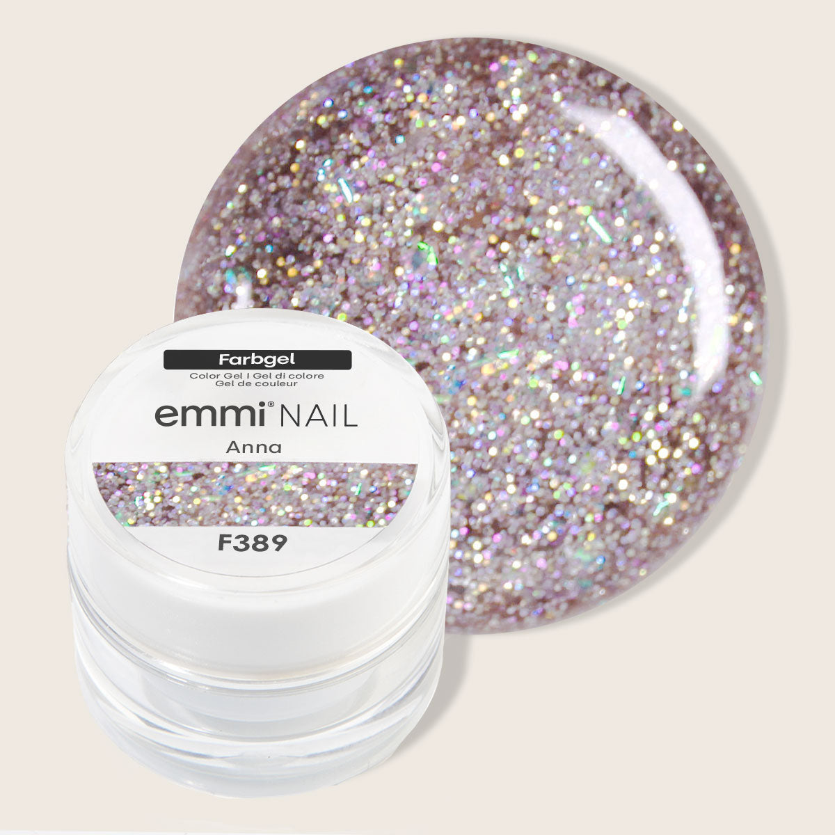 Emmi-Nail Color Gel Anna 5ml -F389-