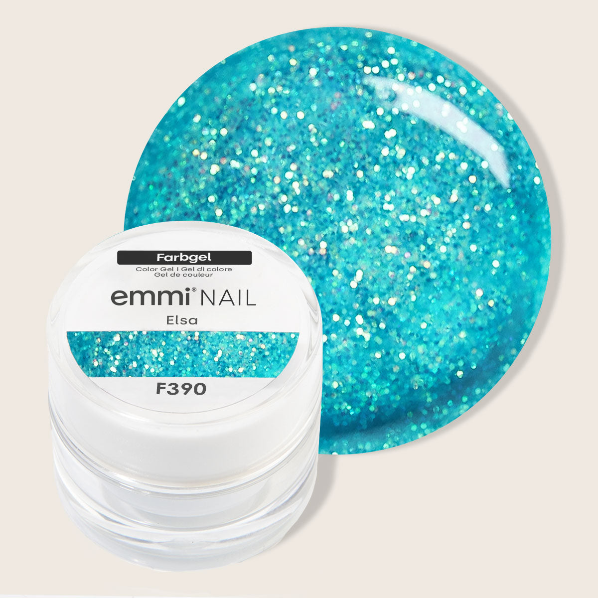 Gel de couleur pour ongles Emmi Elsa 5 ml -F390-