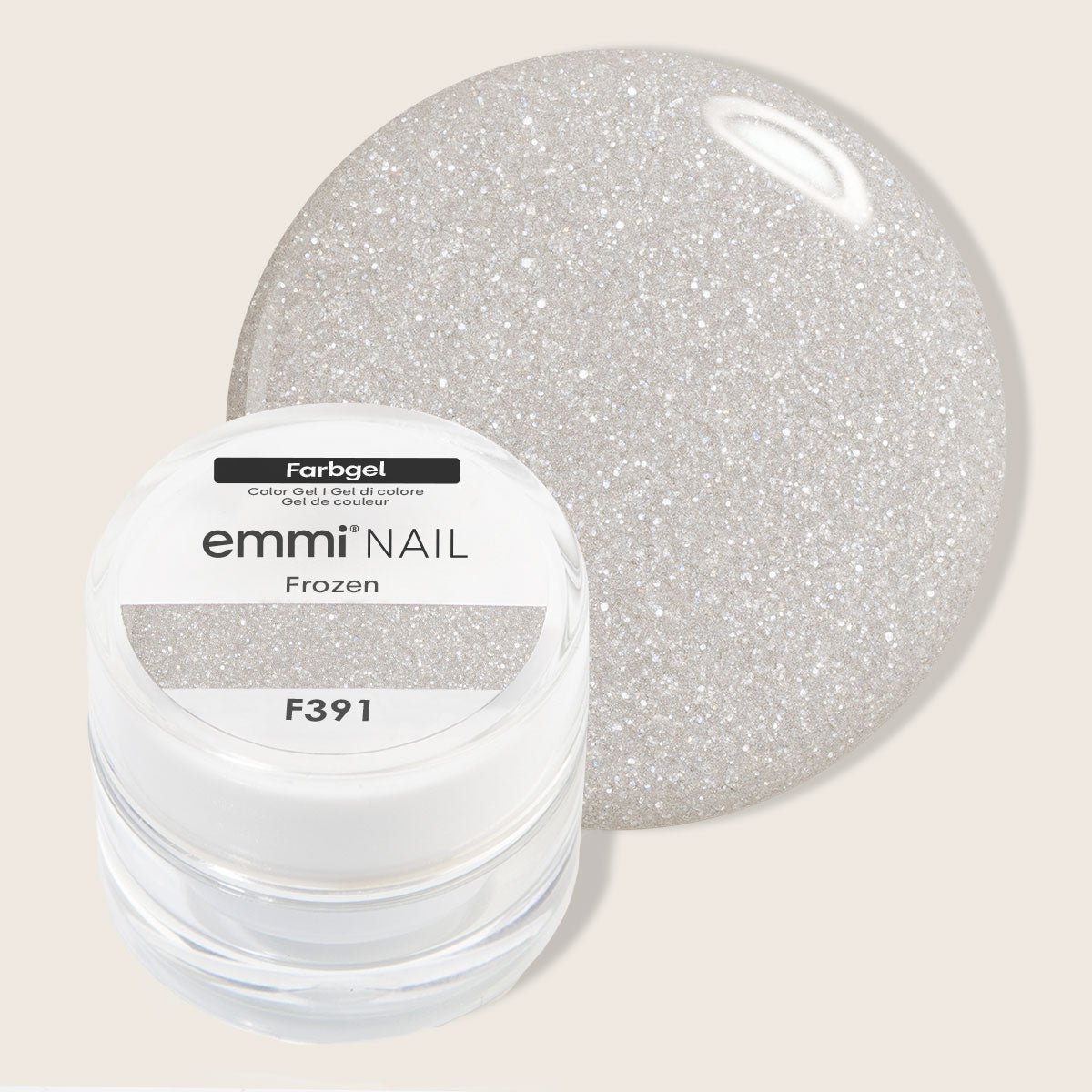 Gel de couleur pour ongles Emmi Frozen 5 ml -F391-