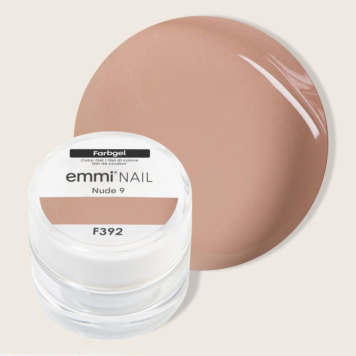 Emmi-Nail Color Gel Nude 9 5ml -F392-