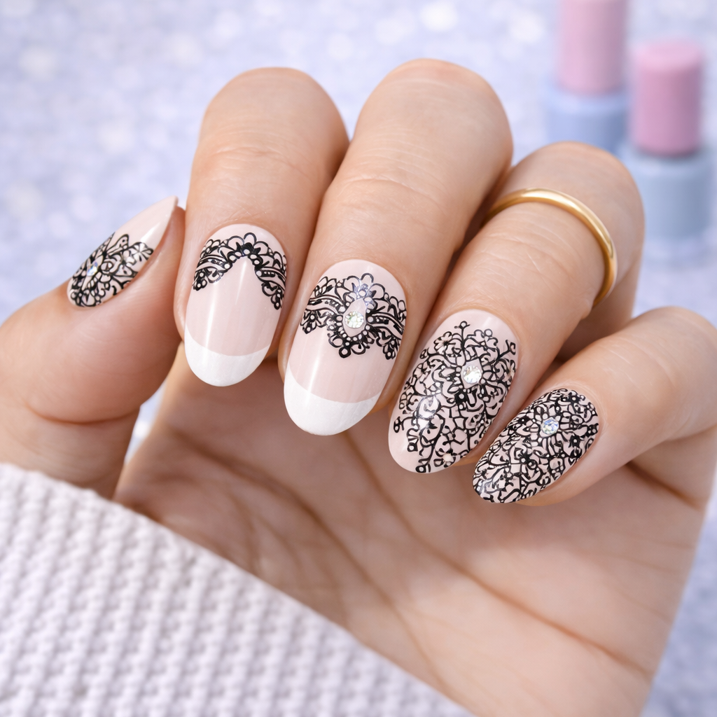 Pochoir d'estampage MoYou-London Bridal 06