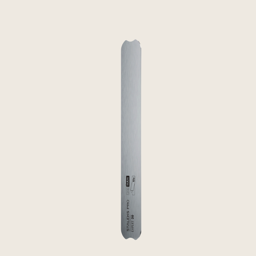 Staleks Metal Nail File, straight, EXPERT 20 Base