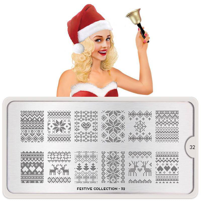 Pochoir MoYou-Londres Festive 32